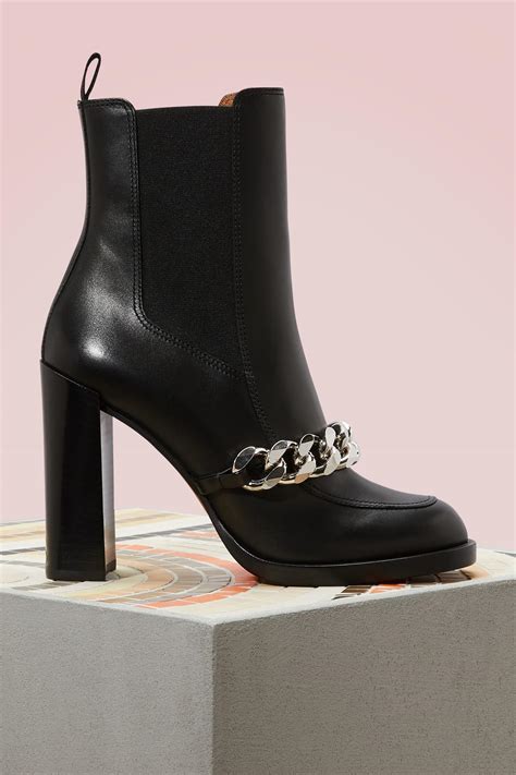 givenchy chelsea chain boots|givenchy sandals for women.